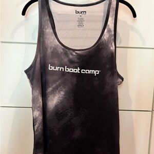 Burn Boot Camp Women's Black Tank Top